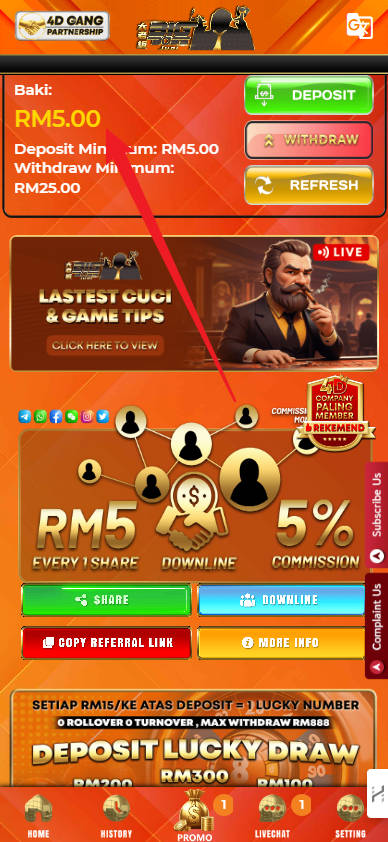 Step 4 - Register at Big Boss Judi Casino - Free Credit Slot - Part 1