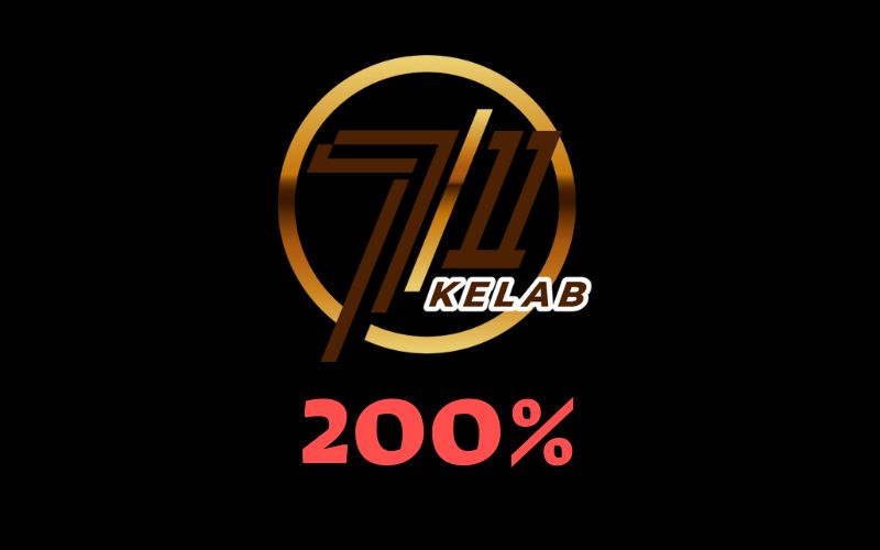 Freecreditrm - 711 Kelab 200% - Promotion