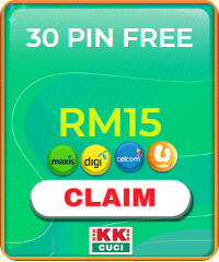 Freecreditrm - KKCuci 30 Pin Free RM15