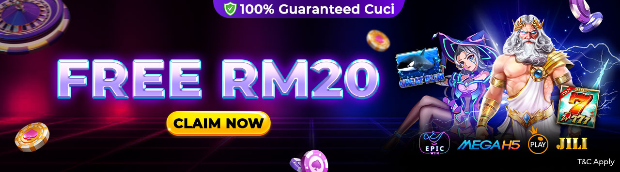 EpicWin RM20 Free Credit No Depoit Casino Malaysia