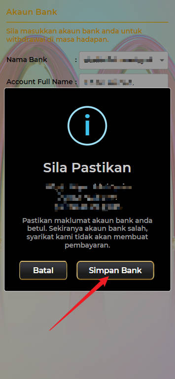 Step 2 - Register at MCD76 Casino - Part 2