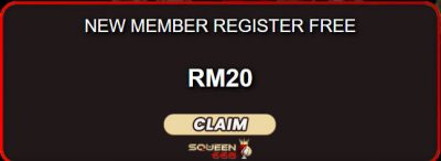 Freecreditrm - Squeen668 Free Credit Slot RM20 - Banner