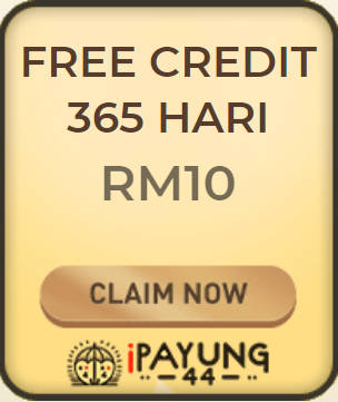 Freecreditrm - iPayung44 Free Credit 365 RM10 - Banner