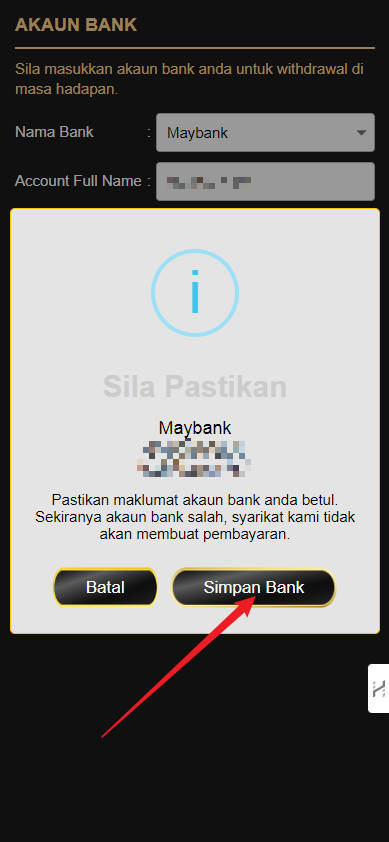 Step 2 - Register at CUCI2 Casino - Part 2