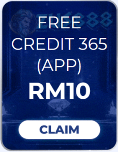 Freecreditrm - ZUS888 Free Credit 365 APP RM10 - Banner