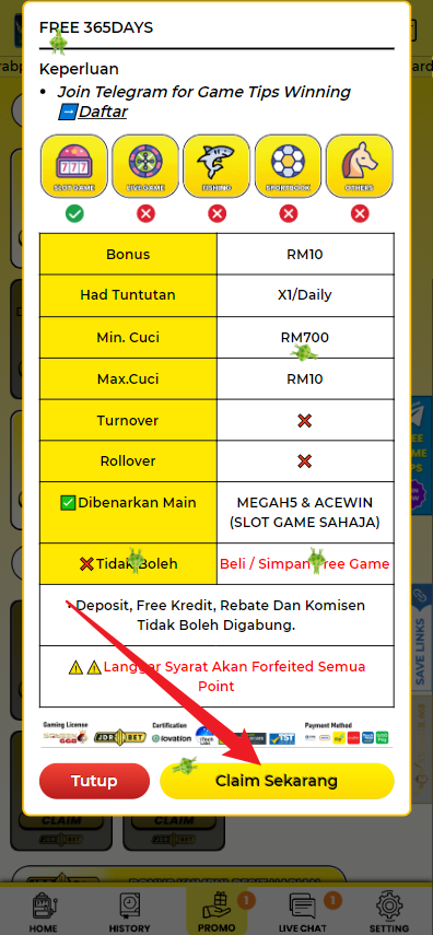 Step 3 - Register at JDRBET Casino - Free Credit 365 - Part 2