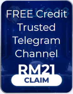 Freecreditrm - ZUS888 Free Credit Telegram Channel RM21 - Banner