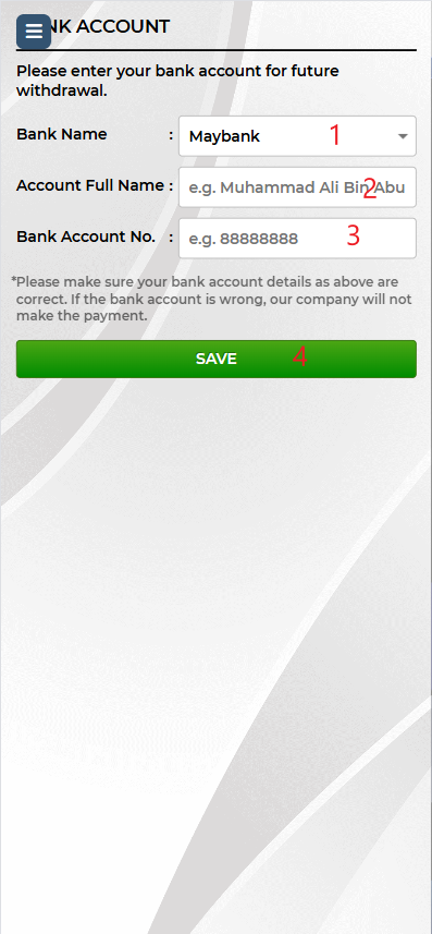 Step 2 - Register at GDL88 Casino - Part 1