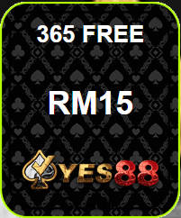 Freecreditrm - YES88 Free Credit 365 RM15 - Banner