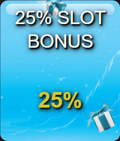 Freecreditrm - TOPUP77 25% Slot Bonus - Banner