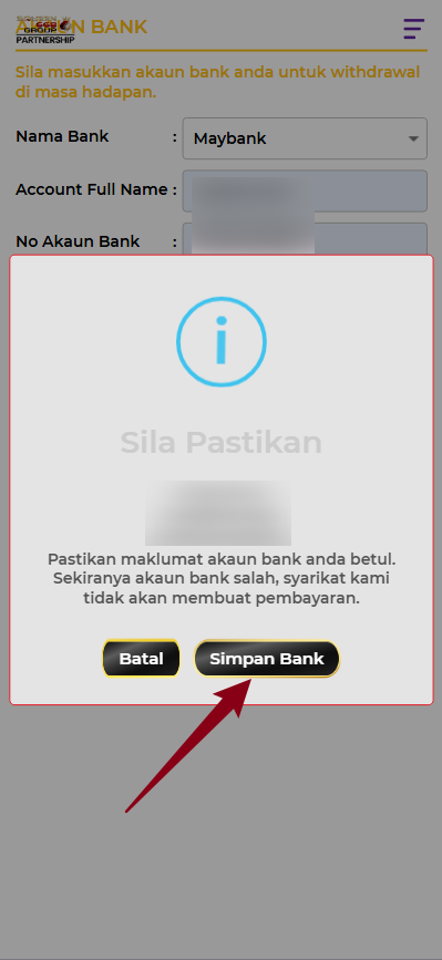 Step 2 - Register at MRGROUP44 Casino - Part 2