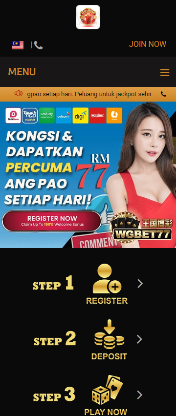 Manu888 Online Casino Malaysia Screenshot