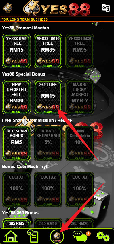 Step 3 - Register at YES88 Casino - Part 1