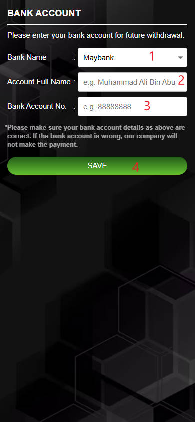 Step 2 - Register at DapatCuci Casino - Part 1