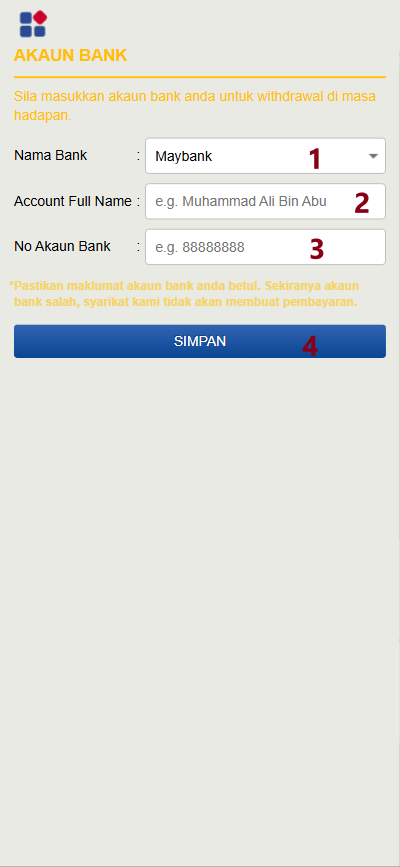 Step 2 - Register at Pepsi777 Casino - Part 1