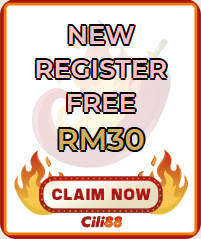 Freecreditrm - Cili88 Free Credit No Deposit RM30 - Banner