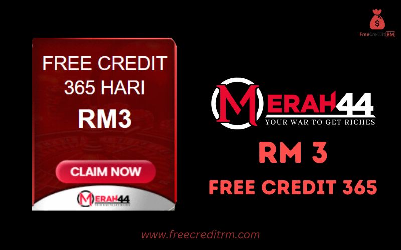 Freecreditrm - Merah44 Free Credit 365 RM3