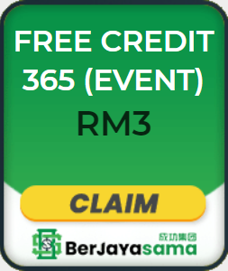 Freecreditrm - Berjayasama Free Credit 365 RM3 - Banner