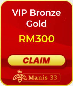 Freecreditrm - Manis33 VIP Bonus Gold - Banner