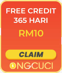 Freecreditrm - Ongcuci Free Credit 365 RM10 -Banner