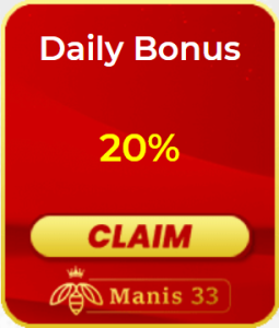 Freecreditrm - Manis33 Daily Bonus Banner