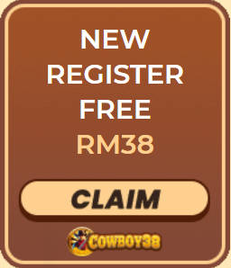 Freecreditrm - COWBOY38 Free Credit Slot RM38 - Banner