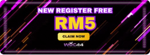 WOC44 Free Credit No Deposit RM5