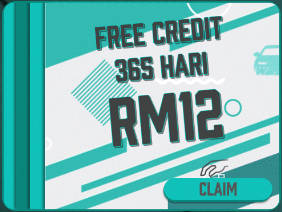 Freecreditrm - Waja33 Free Credit 365 RM12 - Banner