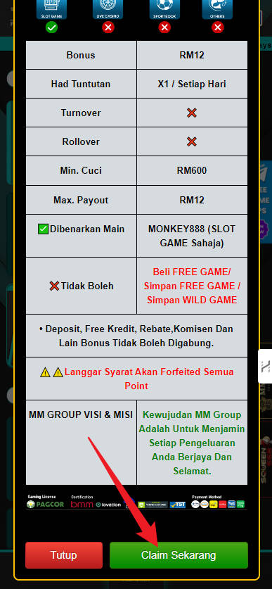 Step 3 - Register at Waja33 Casino - Free Credit 365 - Part 2