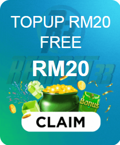 Freecreditrm - Rempit33 TopUp RM20 Free RM20