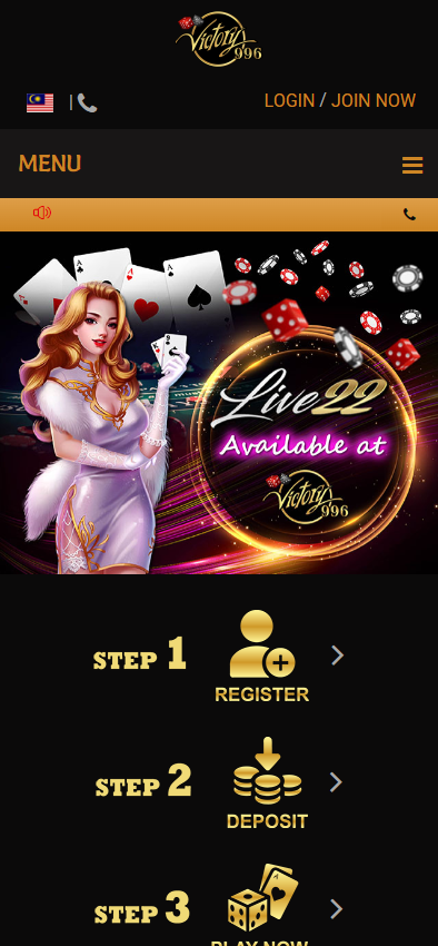 Victory996-Online-Casino-Malaysia-Screenshot