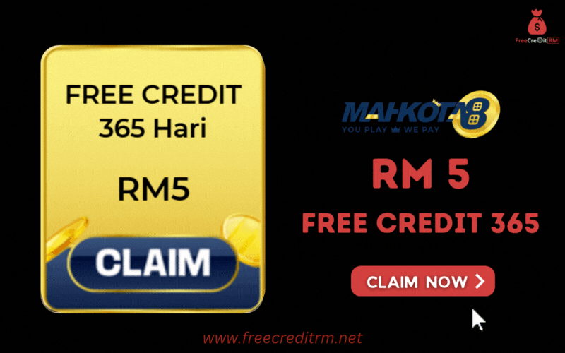 Freecreditrm - Mahkota8 Free Credit 365
