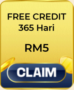 Freecreditrm - Mahkota8 Free Credit 365 - Banner