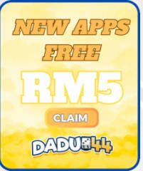 Freecreditrm - Dadu44 Free Credit 365 RM10 - New Apps Free