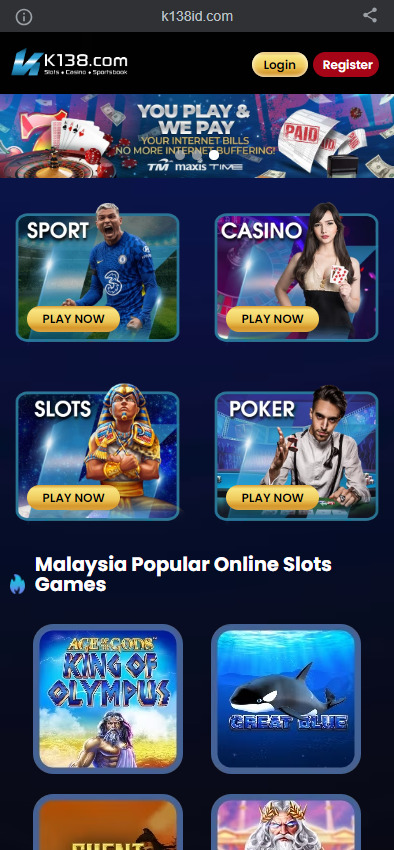 K138-Online-Casino-Malaysia-Screenshot