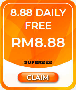 Freecreditrm - Super222 Free Credit - 8.88 Daily Free Banner