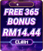 Freecreditrm - GEMILANG44 Free Credit 365 RM14.44 - Banner