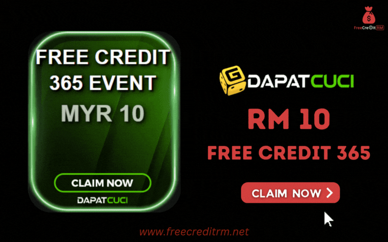 Freecreditrm - DapatCuci Free Credit 365