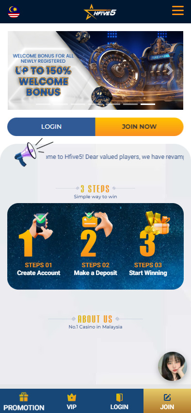 HFive5-Online-Casino-Malaysia-Screenshot