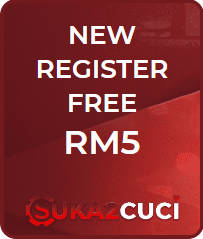 Freecreditrm - SUKA2CUCI Free Credit Slot RM5 - Banner