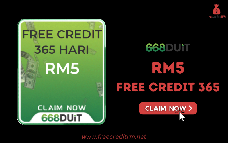 Freecreditrm - 668Duit Free Credit 365