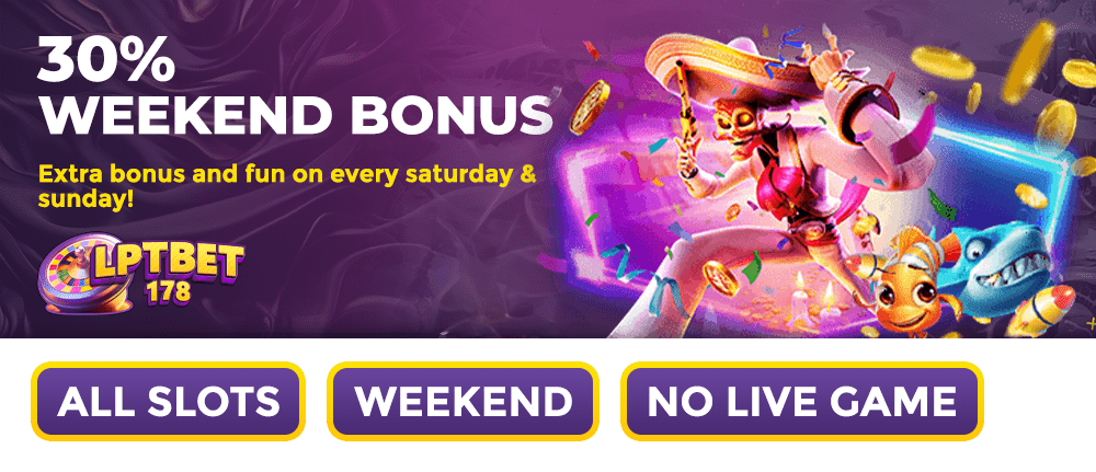 Freecreditrm - LPTBET178 Weekend Bonus - Banner