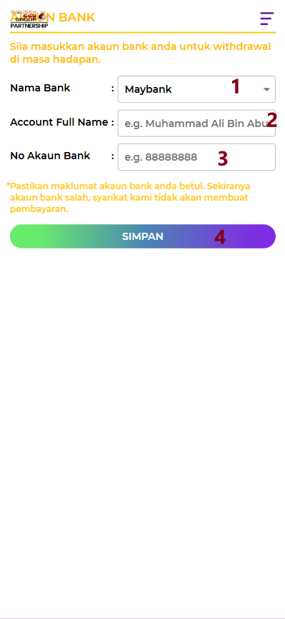 Step 2 - Register at MRGROUP44 Casino - Part 1