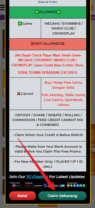 Step 3 - Register at Super222 Casino - Part 2