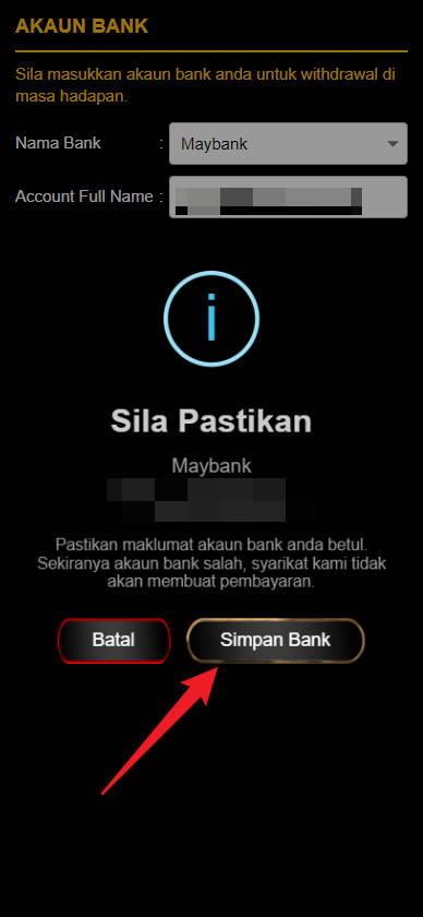 Step 2 - Register at JUDYMYR Casino - Free Credit Slot - Part 2