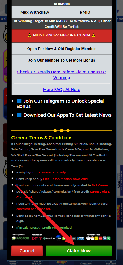 Step 3 - Register at GDL88 Casino - Part 2