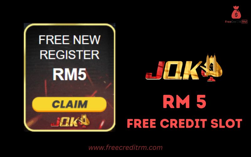 Freecreditrm - JQK Malaysia Free Credit Slot RM5