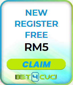 Bet4Cuci Free Credit No Deposit RM5