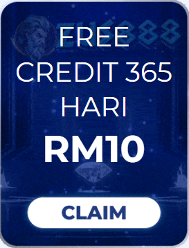 Freecreditrm - Zus888 Free Credit 365 RM10 - Banner