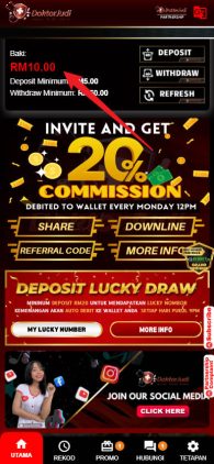 Step 4 - Register at Doktor Judi Casino - Free Credit 365 - Part 1 Step 4 - Register at Doktor Judi Casino - Free Credit 365 - Part 1